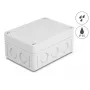 DELOCK asennuskotelo 130 x 93 x 57 mm harmaa ABS ulkokäyttöön
