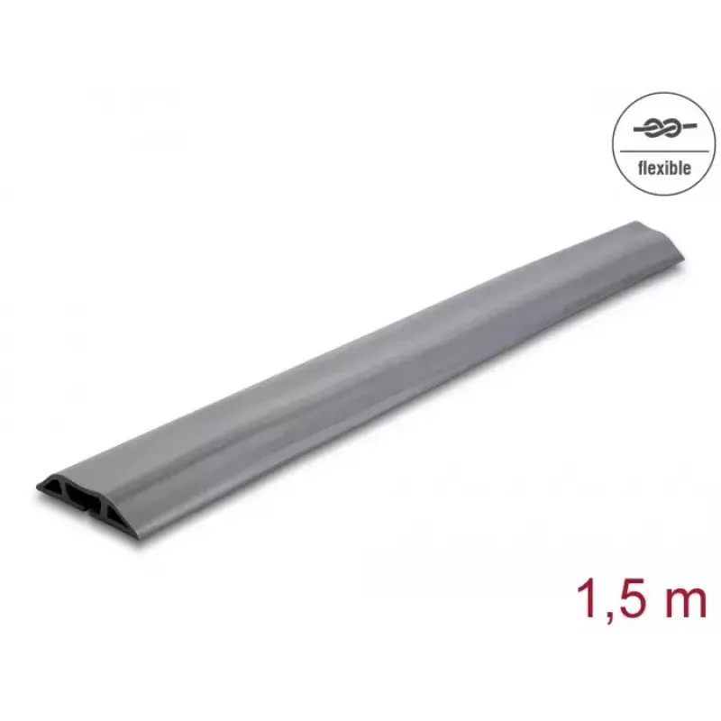 Kaapelikanava DeLOCK 20733 lattia harmaa 70 mm x 13 mm x 1,5 m