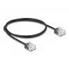 Verkkokaapeli DeLOCK RJ45 Cat.6 UTP 1 m musta