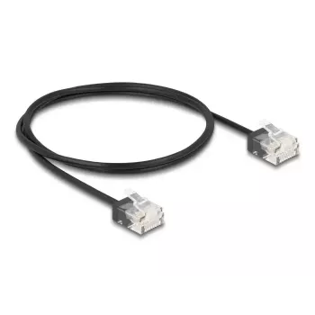 Verkkokaapeli DeLOCK RJ45 Cat.6 UTP 1 m musta
