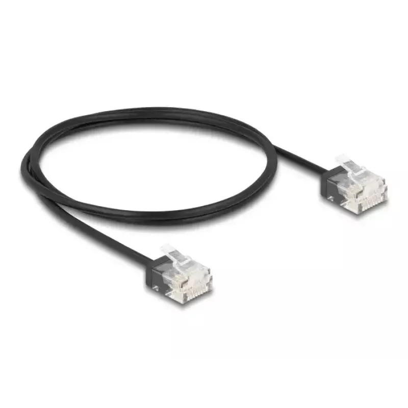 Verkkokaapeli DeLOCK RJ45 Cat.6 UTP 1 m musta