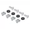 DeLOCK kaapelipidike 67033 musta teline 96,2 mm leveys