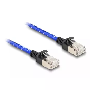 DeLOCK verkkokaapeli RJ45 2 m Cat6A U/FTP sininen