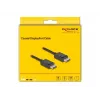 Koaksiaalinen DisplayPort-kaapeli DeLOCK 80491 16K 60 Hz 80 Gbit/s 1 m