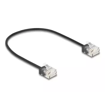 Verkkokaapeli DeLOCK RJ45 Cat.6 UTP 0,3 m musta