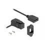 DeLOCK 67155 kaapelin sukupuolenmuunnin Mini DisplayPort DisplayPort musta 0,3 m