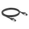 Verkkokaapeli DeLOCK 80571 RJ-45 Cat8.1 1 m musta