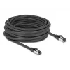Verkkokaapeli DeLOCK 80575 RJ-45 Cat8.1 10 m musta