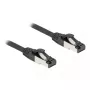 Verkkokaapeli DeLOCK 80575 RJ-45 Cat8.1 10 m musta