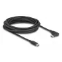 USB-kaapeli DeLOCK 81196 5 m USB-C musta 10 Gbit/s