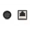 DeLOCK M12-adapterikaapeli D-koodattu 4-napainen liitin RJ45-liittimeen 50 cm