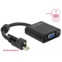 Videokaapeli-adapteri DeLOCK 62641 Mini DisplayPort - VGA 0,25 m