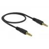 Audiokaapeli DeLOCK 85695 0,5 m 3,5 mm musta