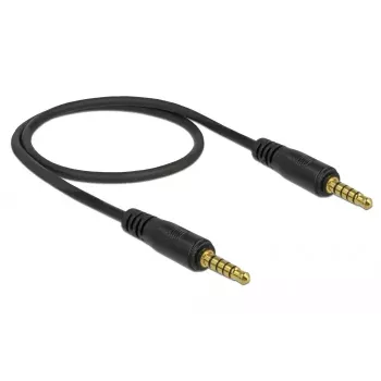 Audiokaapeli DeLOCK 85695 0,5 m 3,5 mm musta