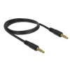 Audiokaapeli DeLOCK 85696 1 m 3,5 mm musta
