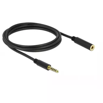 Audiokaapeli DeLOCK 85797 2 m 4,4 mm musta