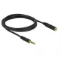 Audiokaapeli DeLOCK 85797 2 m 4,4 mm musta