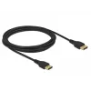 DisplayPort-kaapeli DeLOCK 85912 4K 60 Hz 5 m ilman lukitusta