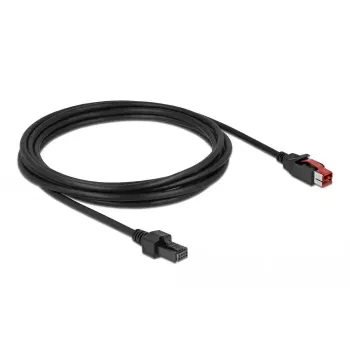 PoweredUSB-kaapeli DeLOCK 85952 24 V 2 x 4 pin uros 3 m