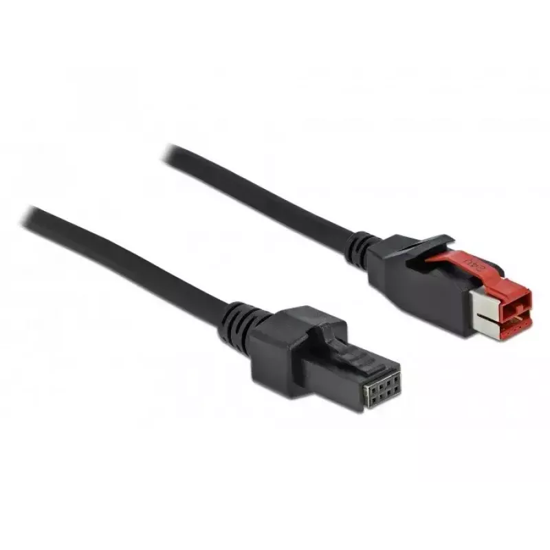 Virtalähde-USB-kaapeli DeLOCK 85954 24V 2x4-pin liittimeen 5m
