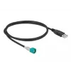 Kaapeli HSD Z -pistoke – USB 2.0 Type-A uros 1 m DeLOCK