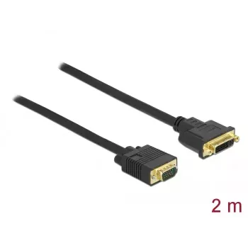 DVI–VGA-kaapeli DeLOCK 86757 2 m