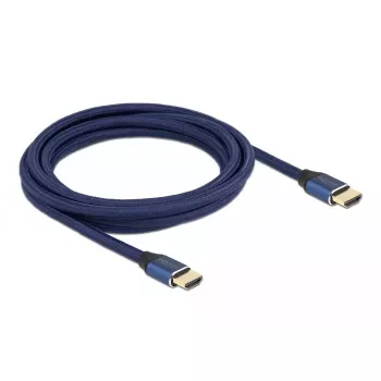 HDMI-kaapeli DeLOCK Ultra High Speed 48 Gbps 8K 60 Hz sininen 3 m