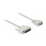 Sarjakaapeli DeLOCK 84544 1 m D-Sub 25-pin D-Sub 9-pin beige