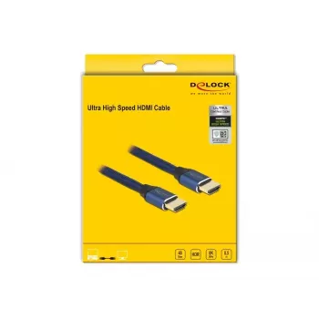 HDMI-kaapeli DeLOCK Ultra High Speed 48 Gbit/s 8K 60 Hz 0,5 m