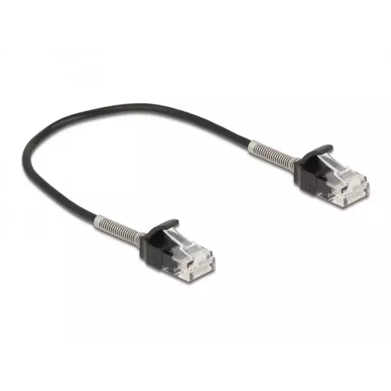 Verkkokaapeli RJ45-uros - RJ45-uros taittosuojalla DeLOCK 87014