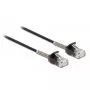 Verkkokaapeli RJ45-uros - RJ45-uros taittosuojalla DeLOCK 87014