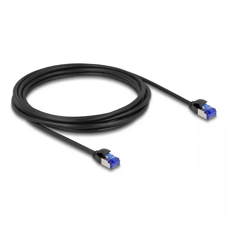 Verkkokaapeli DeLOCK RJ45 Cat.6A 3 m musta