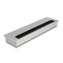 Pöydän kaapeliläpivienti DELOCK 66863, hopea, 80×300×28 mm, 1 kpl