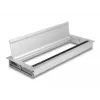 Kaapeliläpivienti DELOCK 66864 pöytään, hopea, 120×300×28 mm