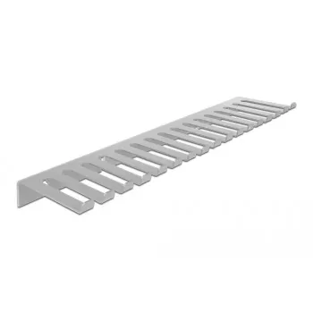 Kaapelipidike seinäasennus DELOCK 66887, harmaa, 90 mm x 25 mm x 0,325 m, 1 kpl