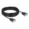 Sarjakaapeli DeLOCK 87783 musta 10 m DB-9