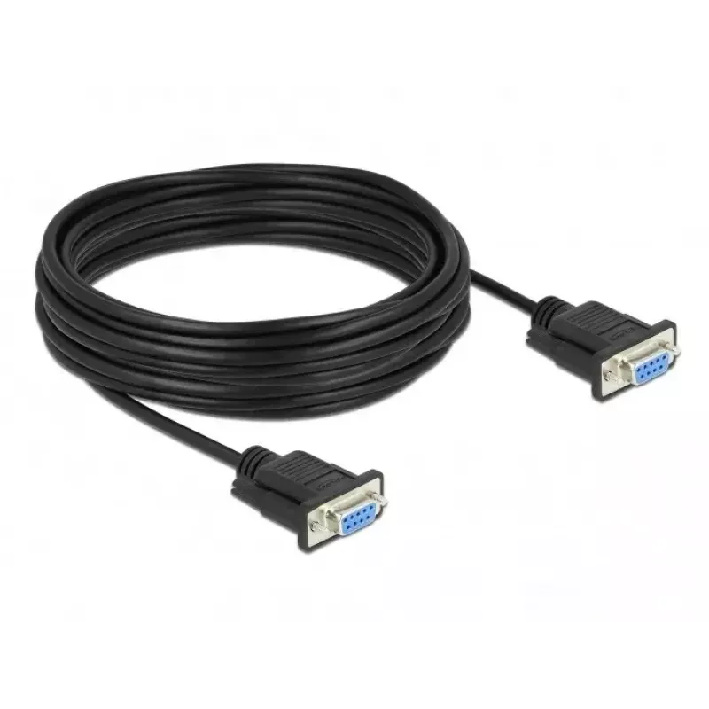 Sarjakaapeli DeLOCK 87783 musta 10 m DB-9