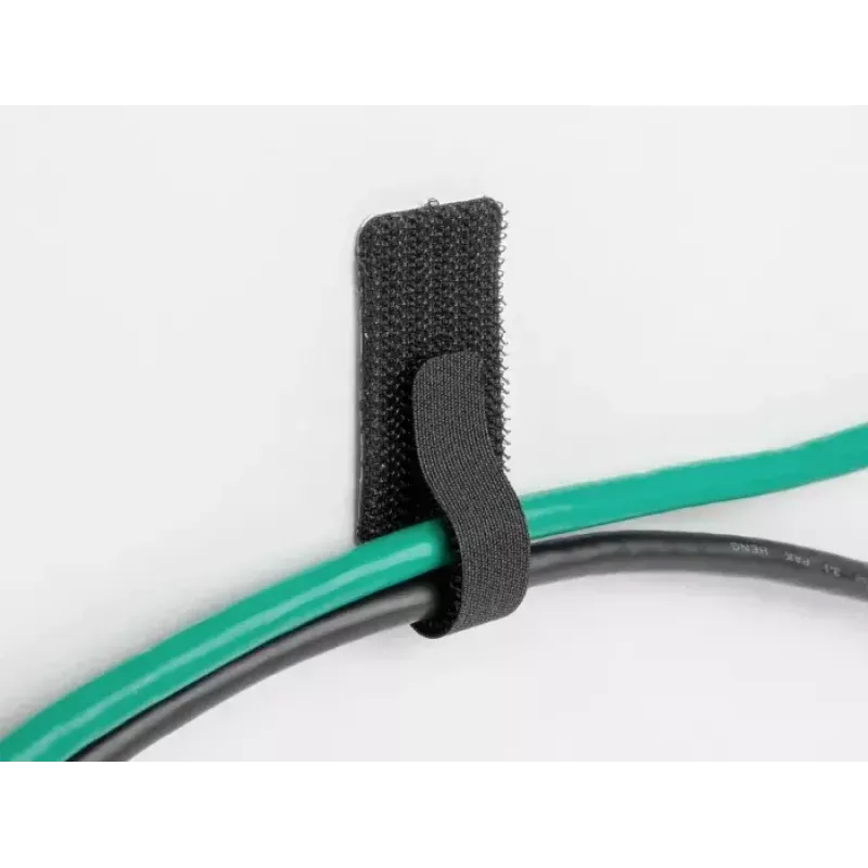 DeLOCK mini-tarranauha kaapelipidike 90 mm x 24 mm itseliimautuva 10 kpl musta