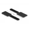 DeLOCK mini-tarranauha kaapelipidike 90 mm x 24 mm itseliimautuva 10 kpl musta