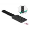DeLOCK mini-tarranauha kaapelipidike 90 mm x 24 mm itseliimautuva 10 kpl musta