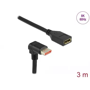 DisplayPort-jatkokaapeli DeLOCK 87093 3 m 8K 60 Hz