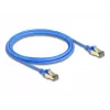 DeLOCK RJ45-verkkokaapeli Kat.8.1 F/FTP ohut 2 m sininen