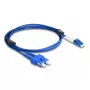DeLOCK kuitukaapeli LC duplex SC duplex yksimuoto OS2 2 m