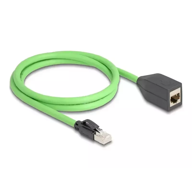 Verkkokaapeli DeLOCK 80880 RJ-45 Cat6a 1 m vihreä
