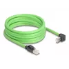 Verkkokaapeli DeLOCK 80894 RJ-45 Cat6a 5 m musta vihreä