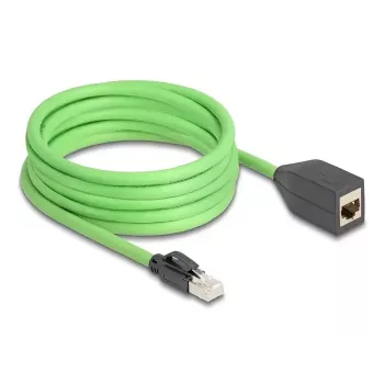Verkkokaapeli DeLOCK 80882 RJ-45 Cat6a 5m vihreä