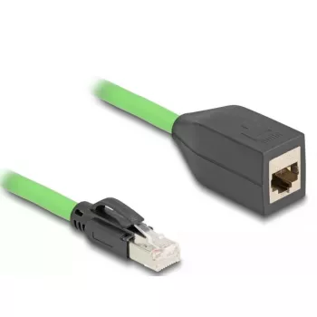 Verkkokaapeli DeLOCK 80882 RJ-45 Cat6a 5m vihreä