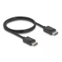 DisplayPort-kaapeli DeLOCK 80492 8K 60Hz 40Gbps 1m