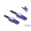 Verkkokaapeli DeLOCK 80930 RJ-45 Cat6 7,5 m musta violetti