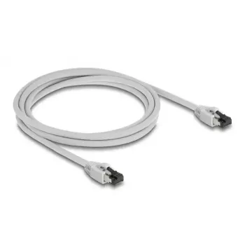 Verkkokaapeli DeLOCK 80560 RJ-45 Cat8.1 2 m harmaa